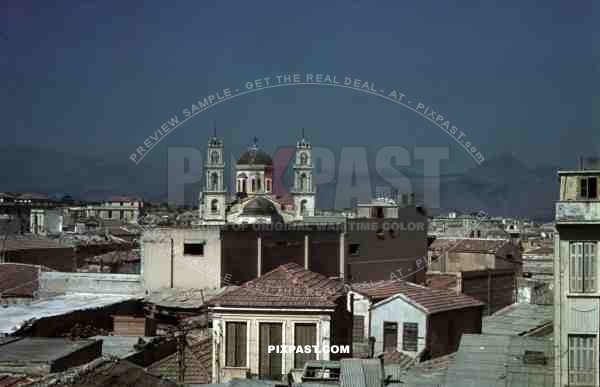 Agios Mina Cathedral, Iraklio Crete 1941 during German Occupation