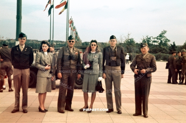 American Army Doctors in Berlin Germany 1946