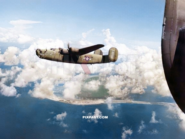 B 24J Liberator Kwajalein Marshall 1944