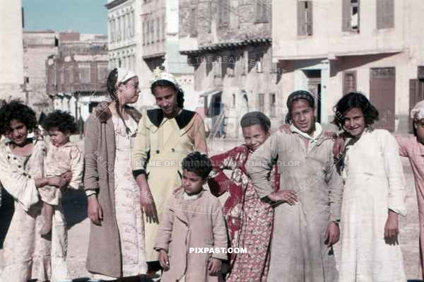 Children in Alexandria, Egypt 1939