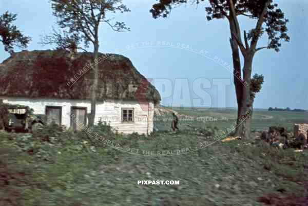 Farmhouse near Riwne, Ukraine 1941