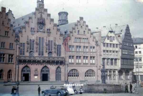 Frankfurt on the Main townhall, Germany 1938