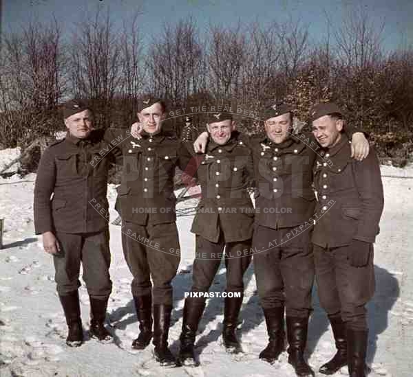 German FLAK Luftwaffe Infantry in Norway Winter 1941