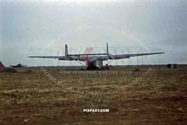 Gotha Go 242 transport glider on Frontline airstrip near Dnipropetrovsk, Ukraine 1942