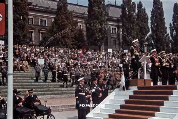 Kriegsmarine parade in Dresden, Germany 1939