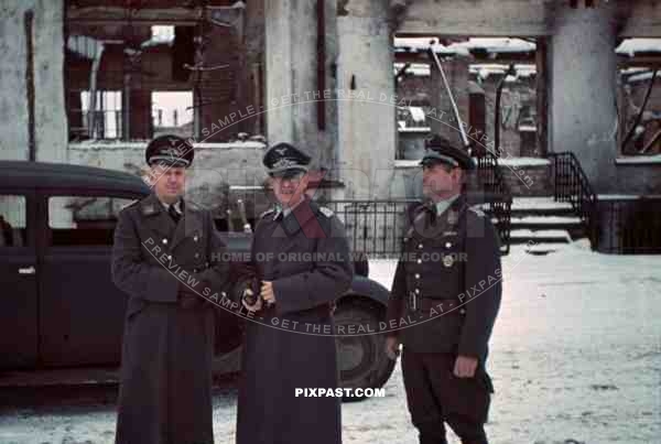 Luftwaffe staff in Smolensk, Russia 1941