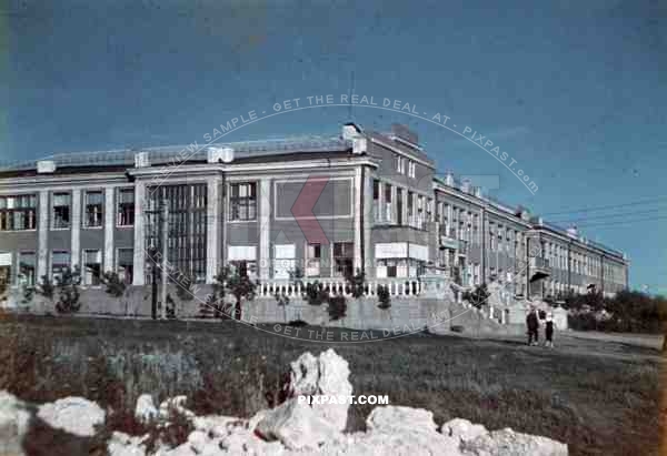 Military hospital in Kramatorsk, Ukraine 1942
