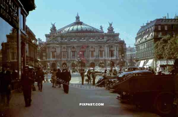 Opéra Garnier in Paris, France 1940