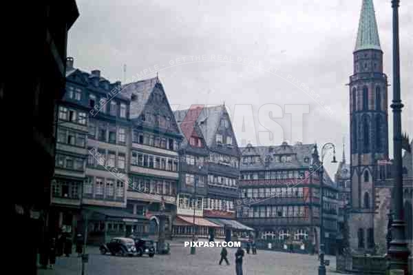 RÃ¶merplatz in Frankfurt am Main, Germany 1940