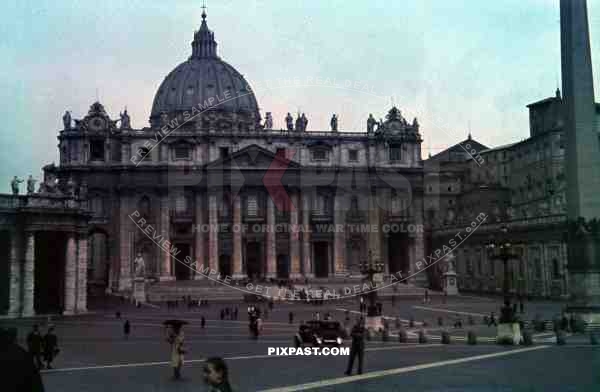 Rome Italy 1942. ST Peter