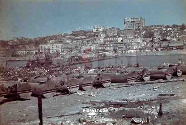 Rostow harbour, Ukraine 1942