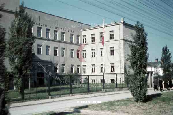 St. Staszica School in Lublin Poland 1940