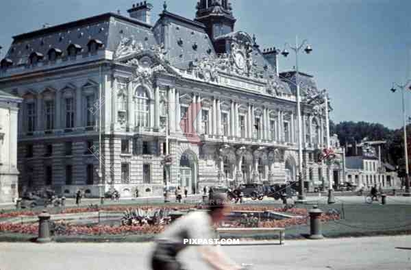 Town hall of Tours, France 1940