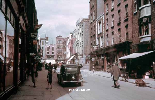 Duke Street in Dublin, Ireland 1939