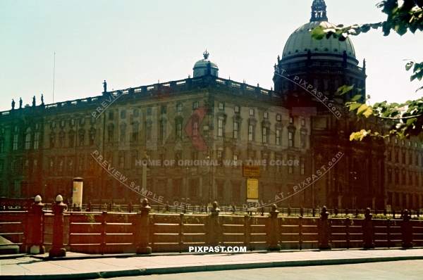 Konigliches Schloss, Stadtschloss, Portalseite Berlin Germany 1941
